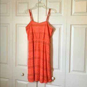 Daytrip Orange Mini dress